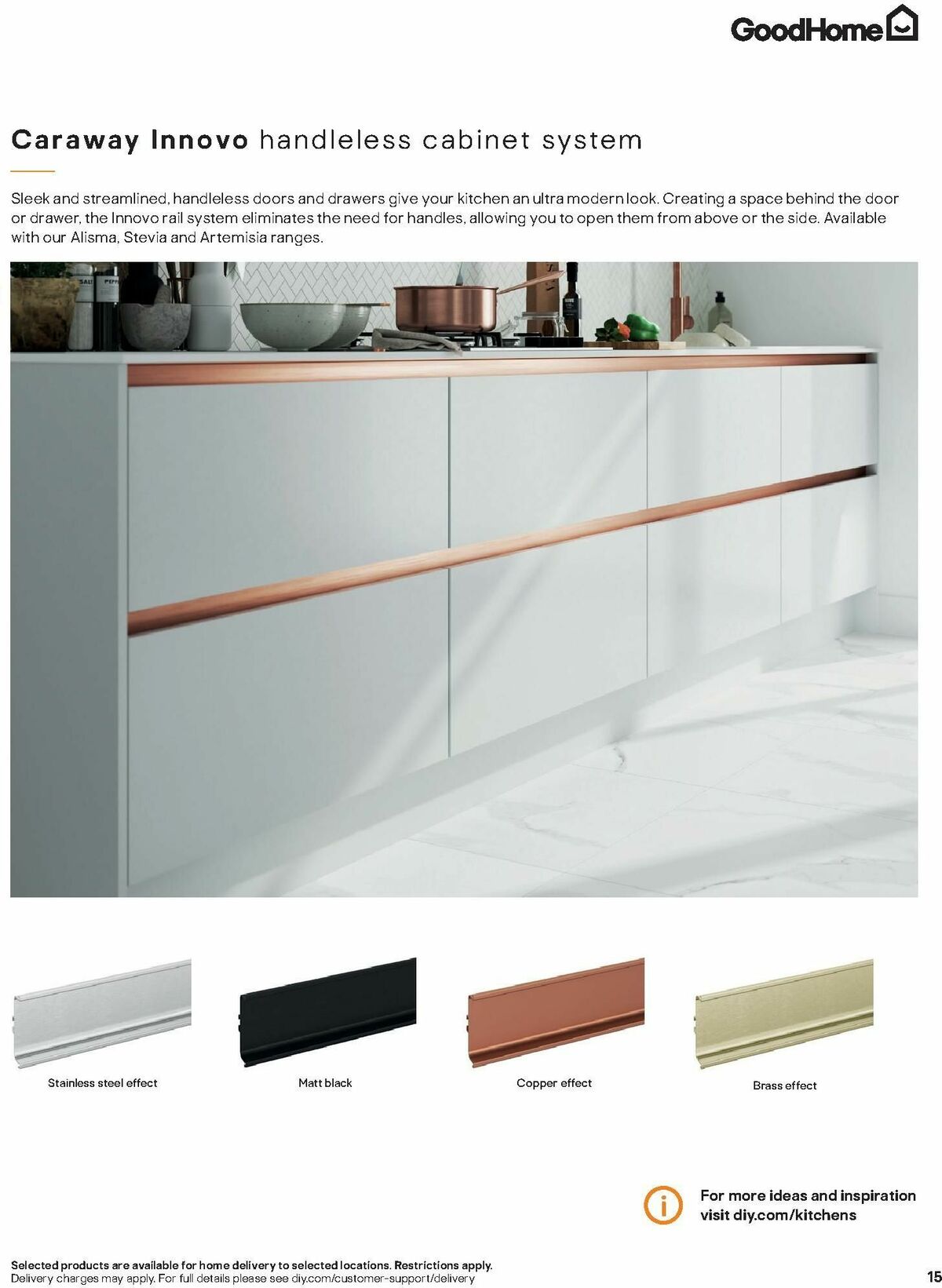 B&Q Kitchens Inspiration Offers from 6 November