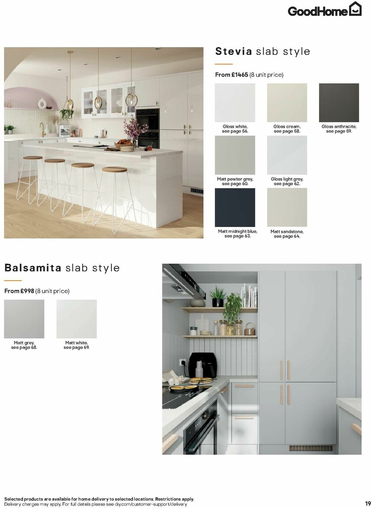 B&Q Kitchens Inspiration Offers from 6 November