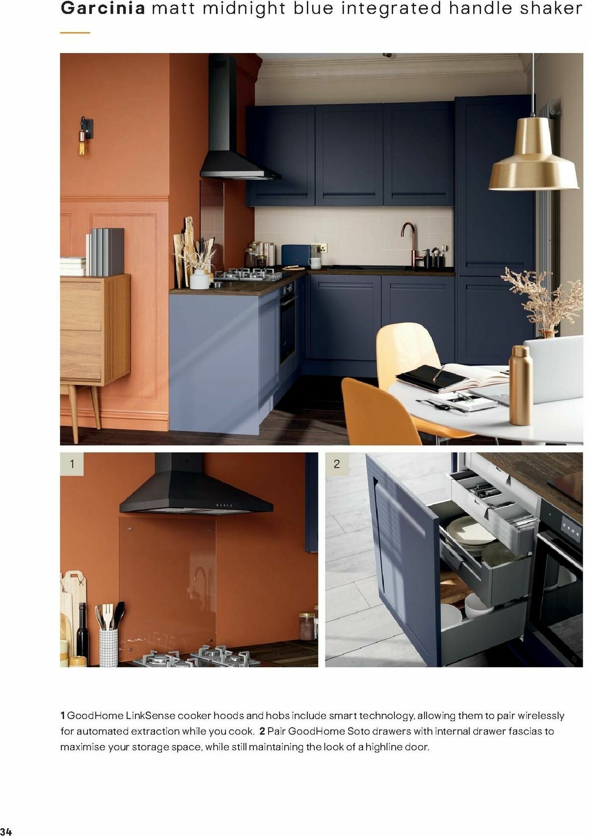 B&Q Kitchens Inspiration Offers from 6 November