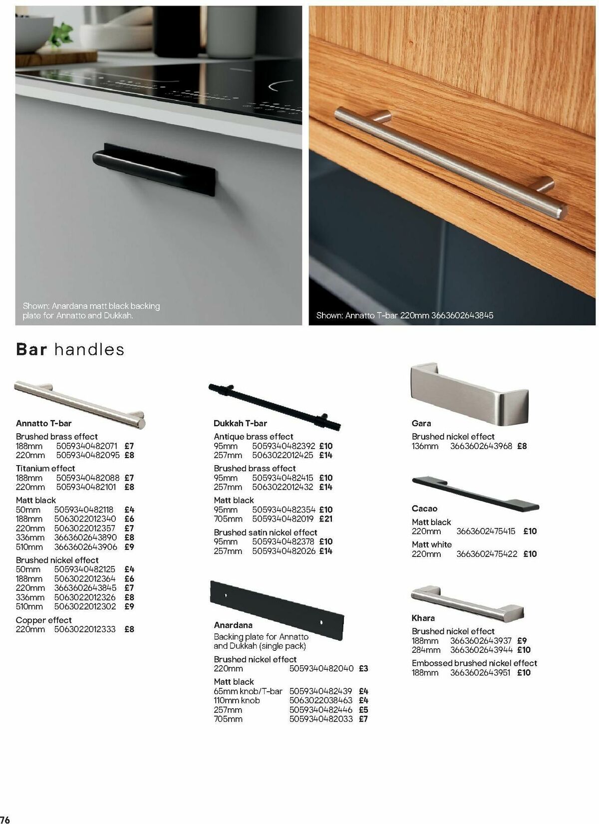 B&Q Kitchens Inspiration Offers from 6 November