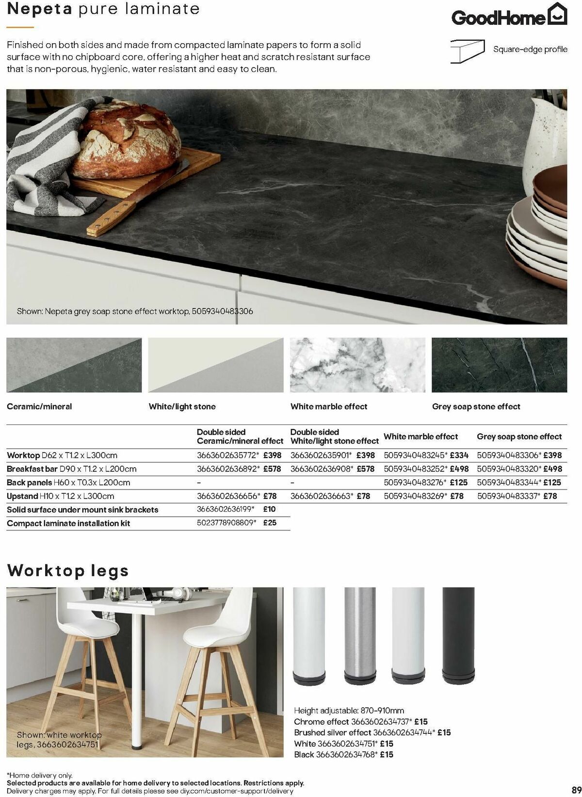 B&Q Kitchens Inspiration Offers from 6 November