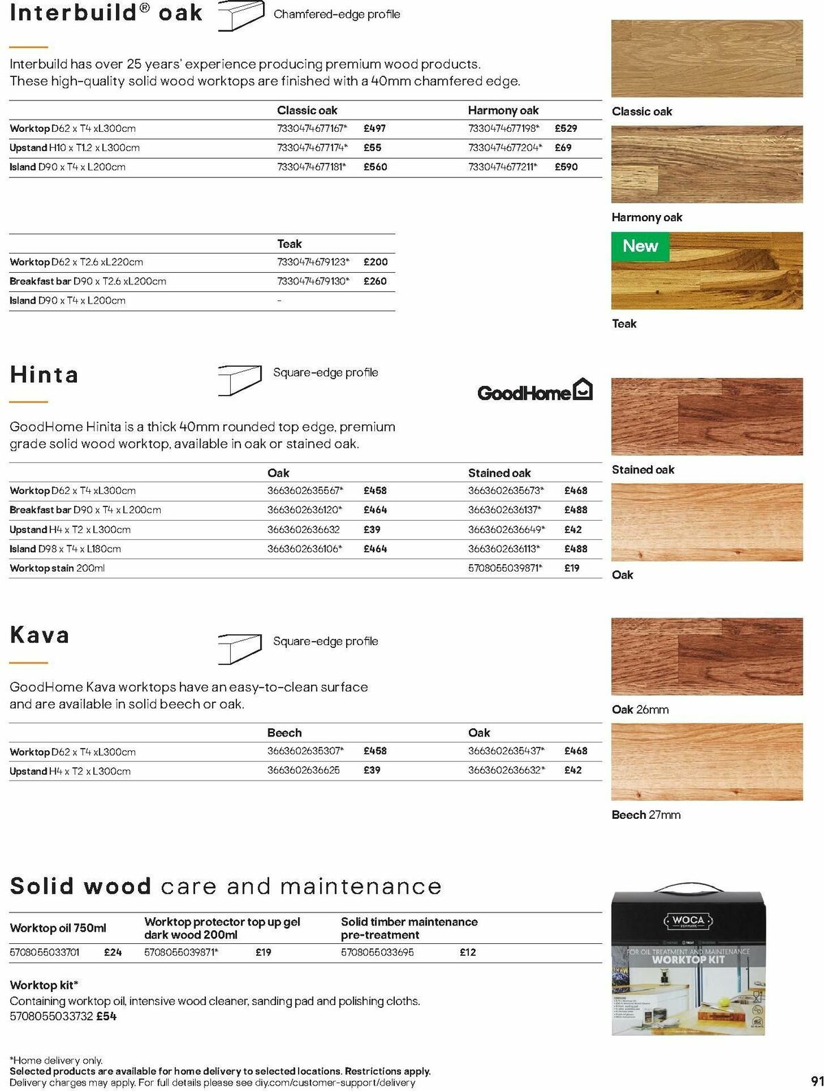 B&Q Kitchens Inspiration Offers from 6 November