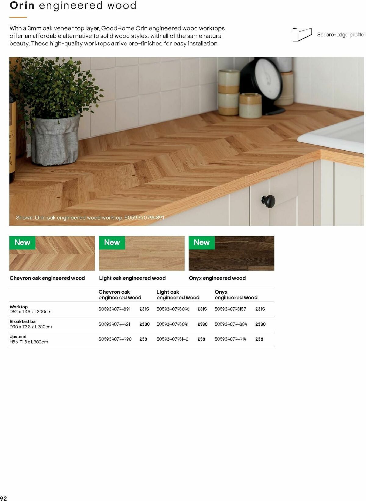 B&Q Kitchens Inspiration Offers from 6 November