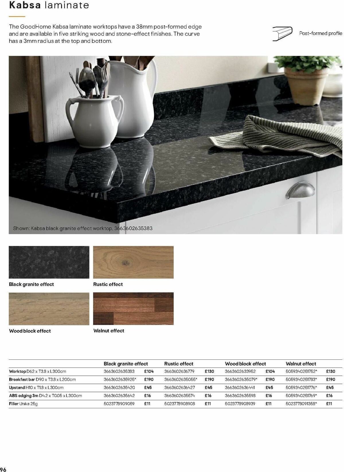 B&Q Kitchens Inspiration Offers from 6 November