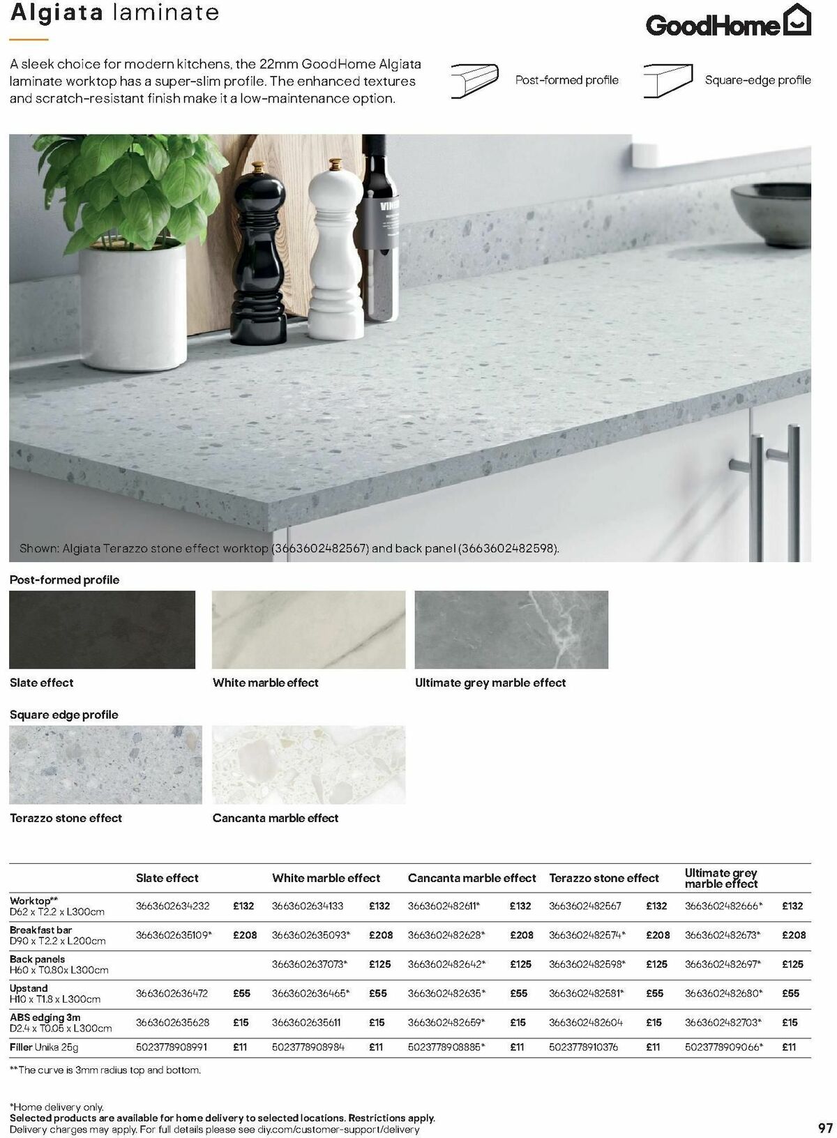 B&Q Kitchens Inspiration Offers from 6 November