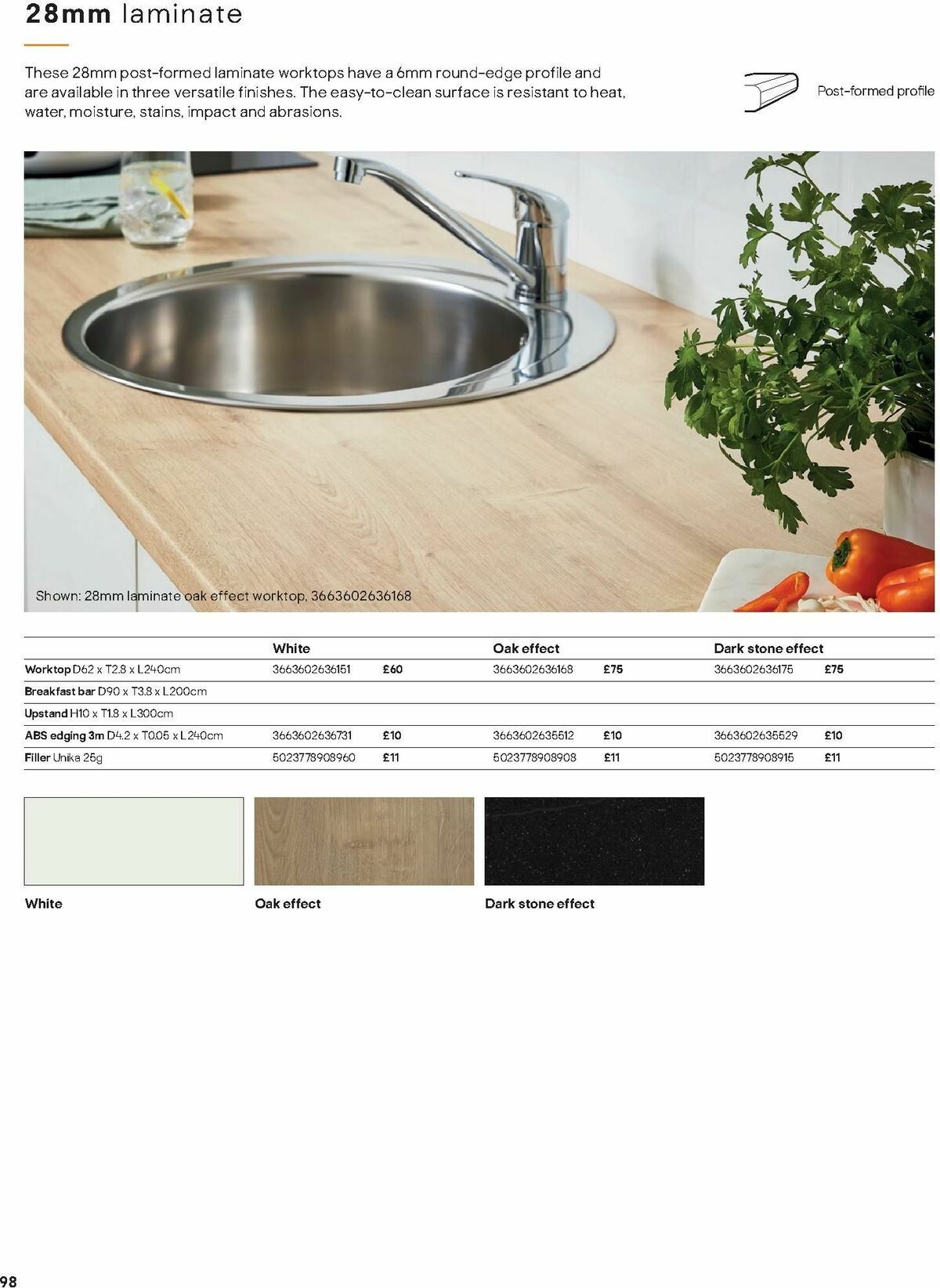 B&Q Kitchens Inspiration Offers from 6 November