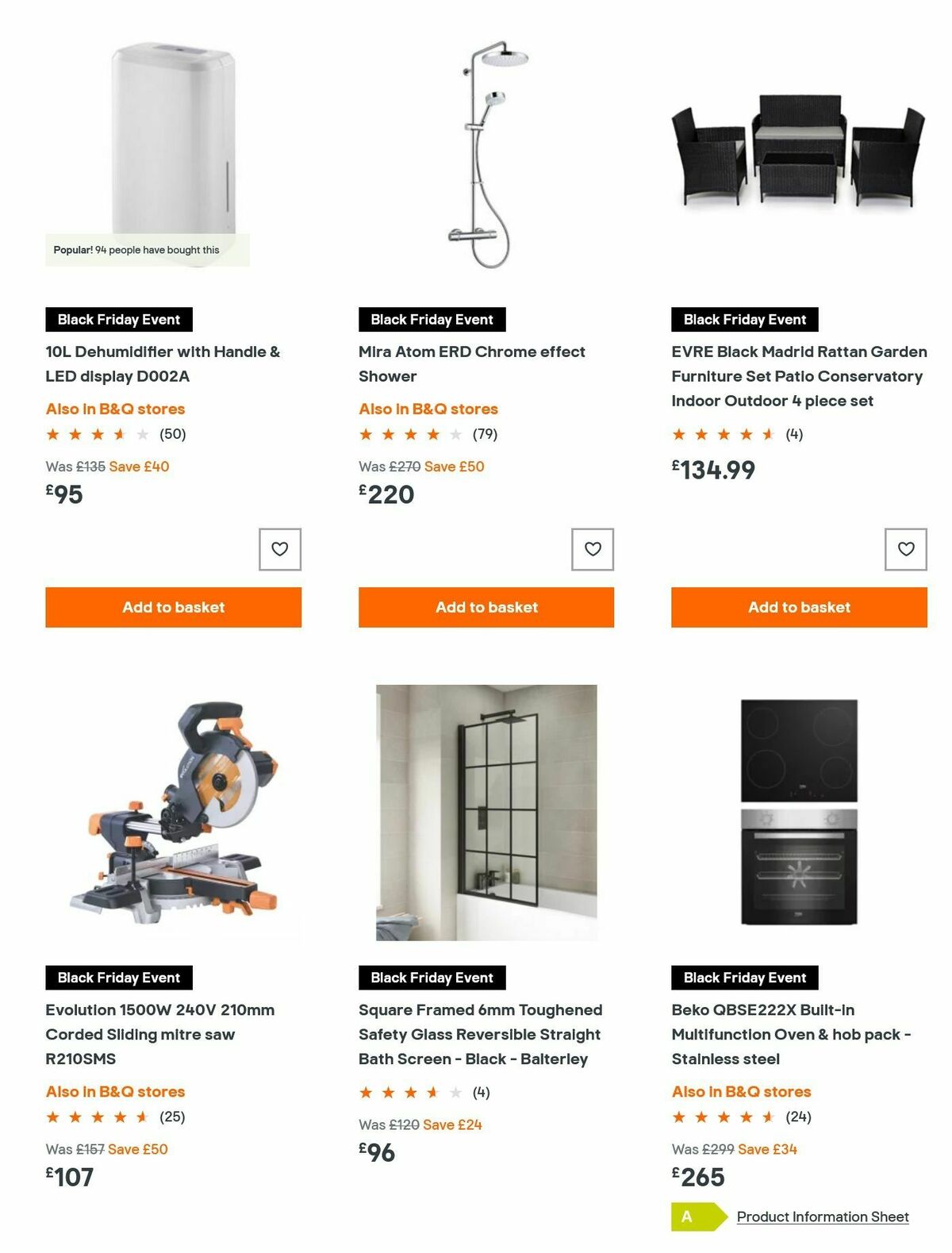 B&Q Offers from 9 November