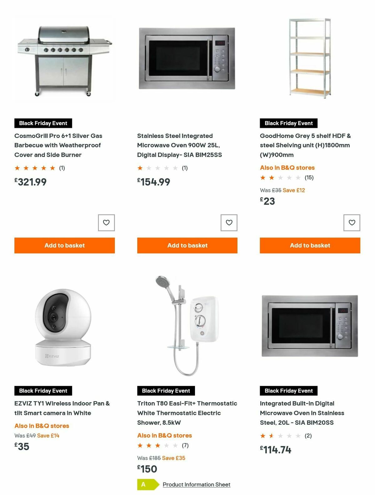 B&Q Offers from 9 November