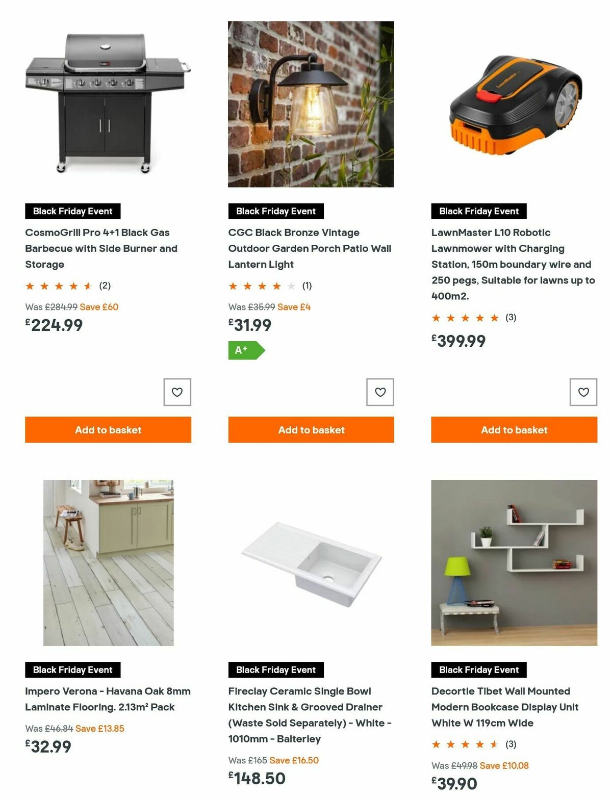 B&Q Offers from 9 November