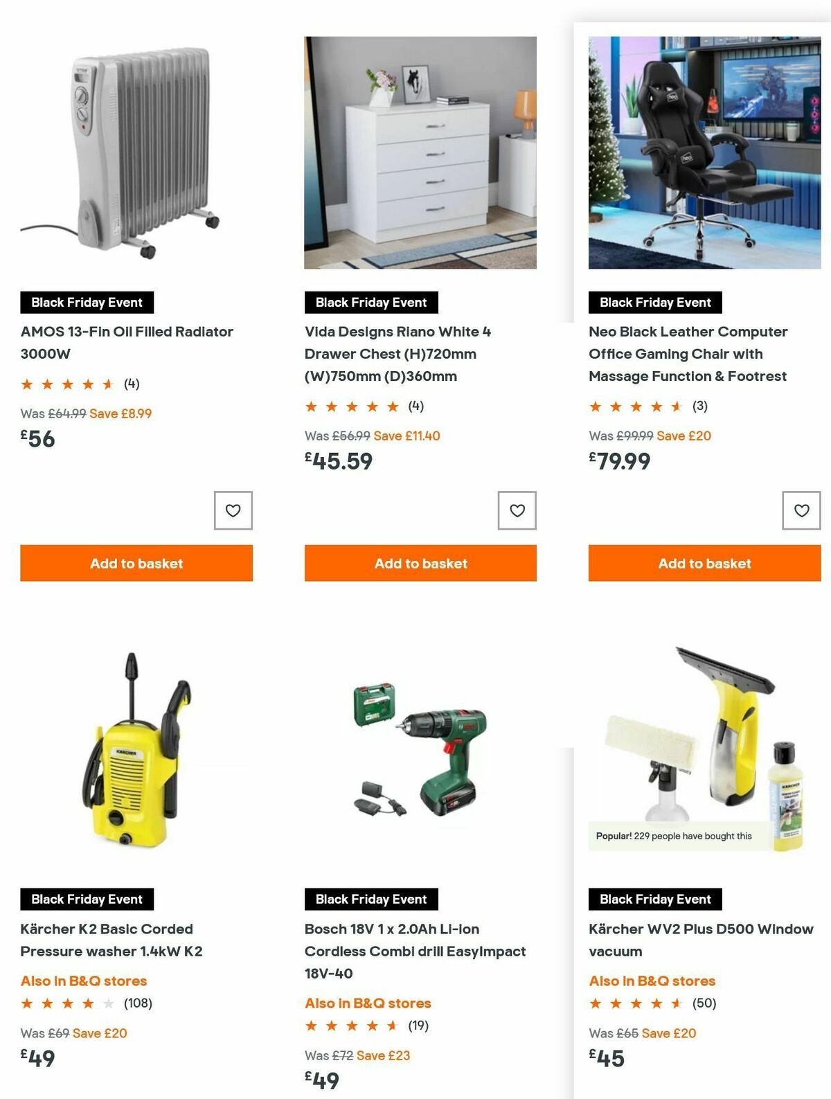 B&Q Offers from 9 November