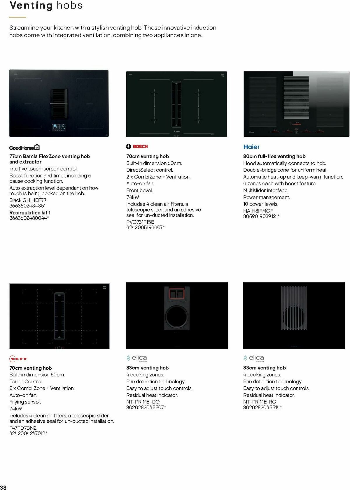 B&Q Kitchen Appliances Offers from 10 January