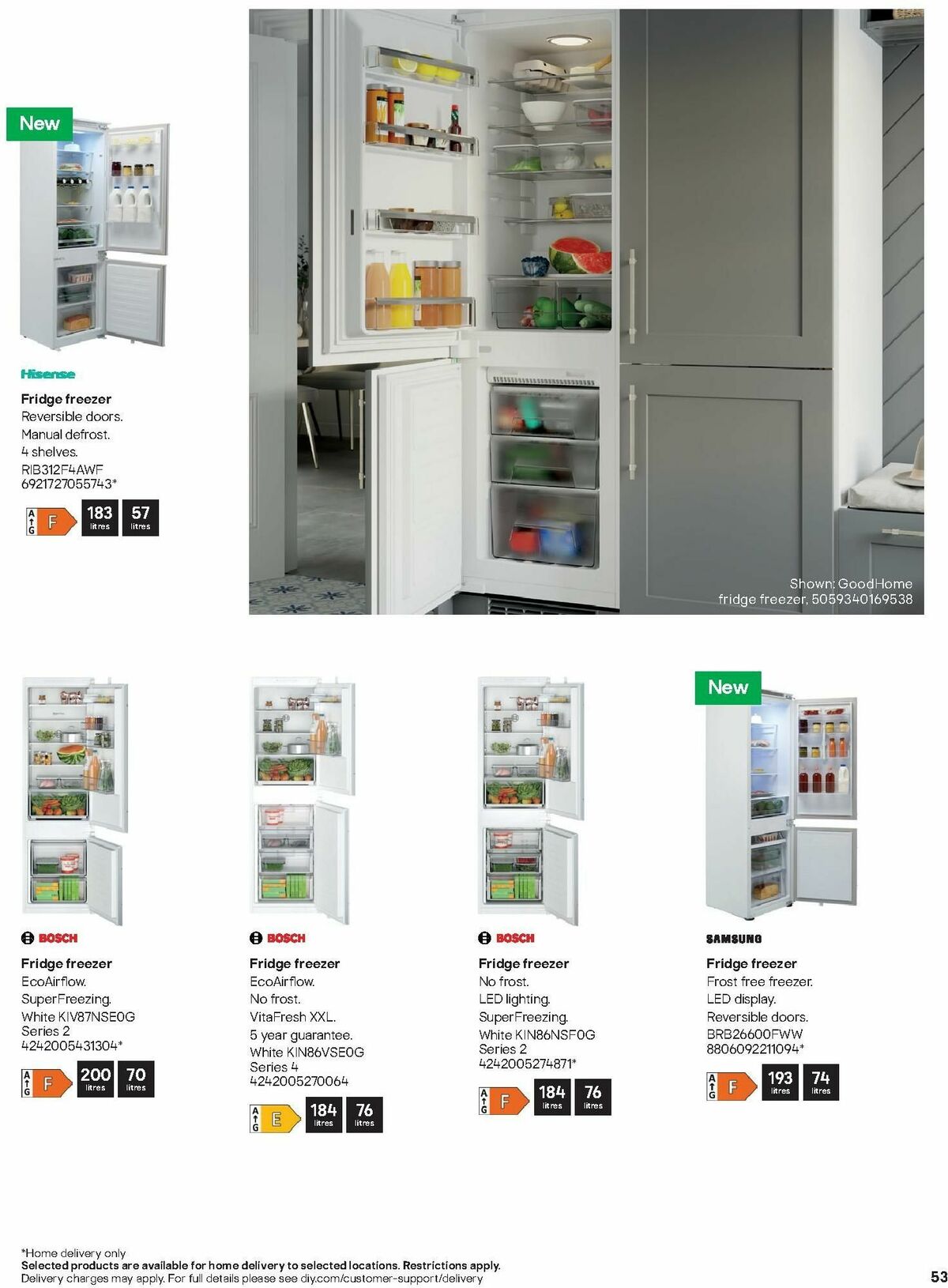 B&Q Kitchen Appliances Offers from 10 January