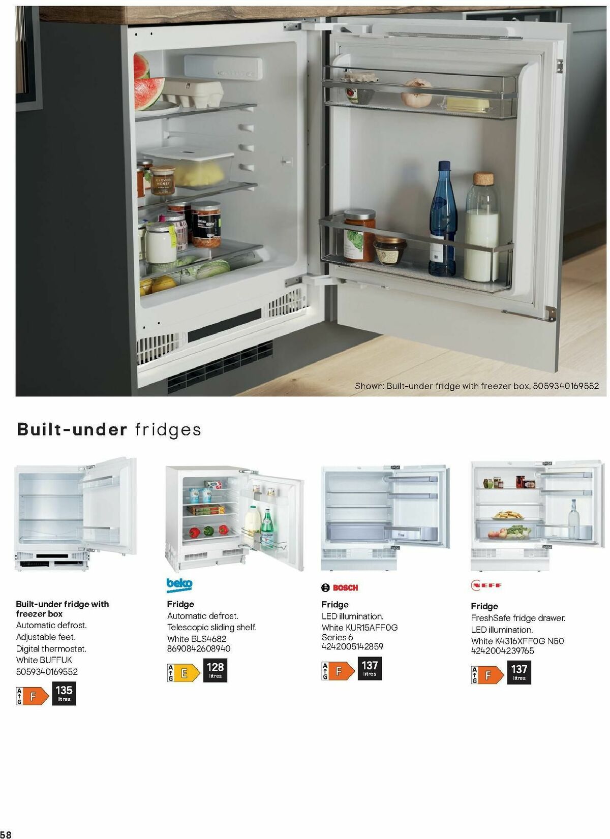 B&Q Kitchen Appliances Offers from 10 January