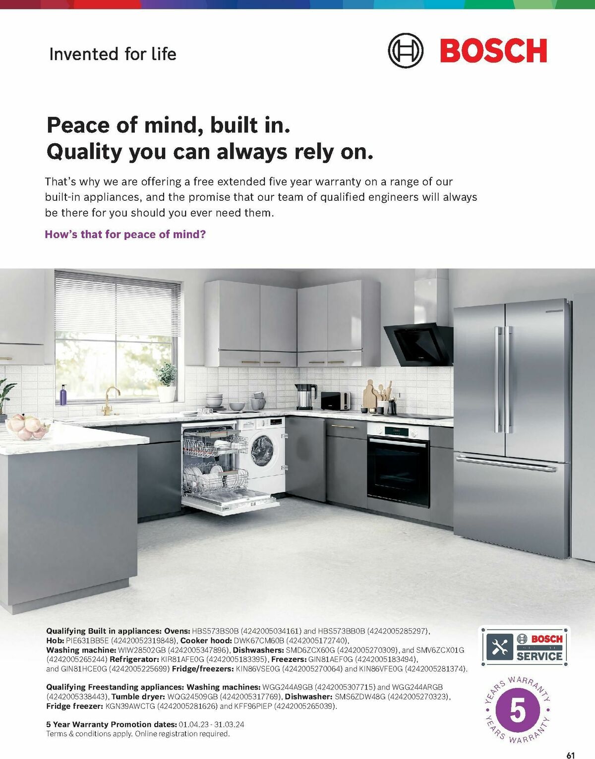 B&Q Kitchen Appliances Offers from 10 January