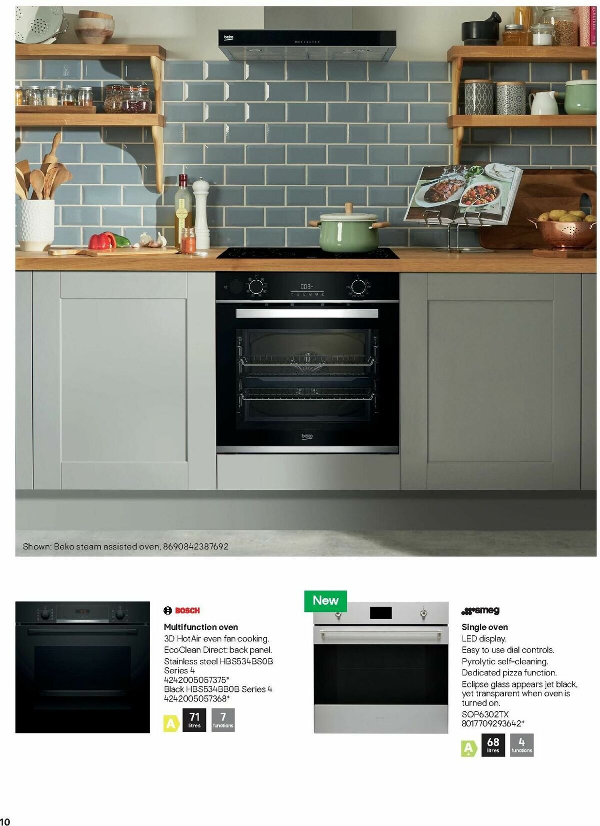 B&Q Kitchen Appliances Offers from 10 January