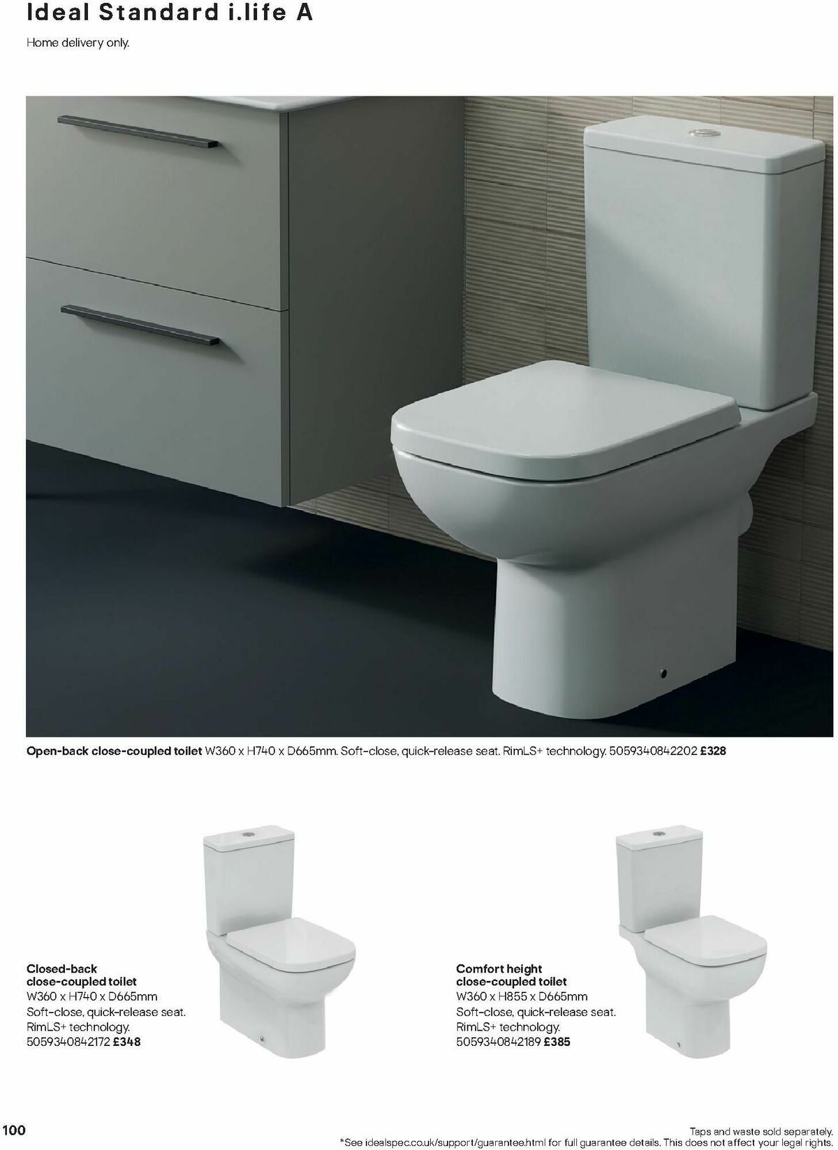 B&Q Bathrooms Offers from 15 January