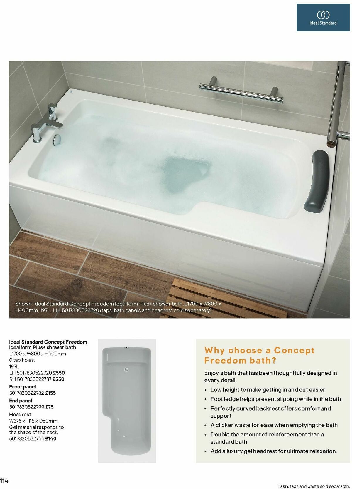 B&Q Bathrooms Offers from 15 January