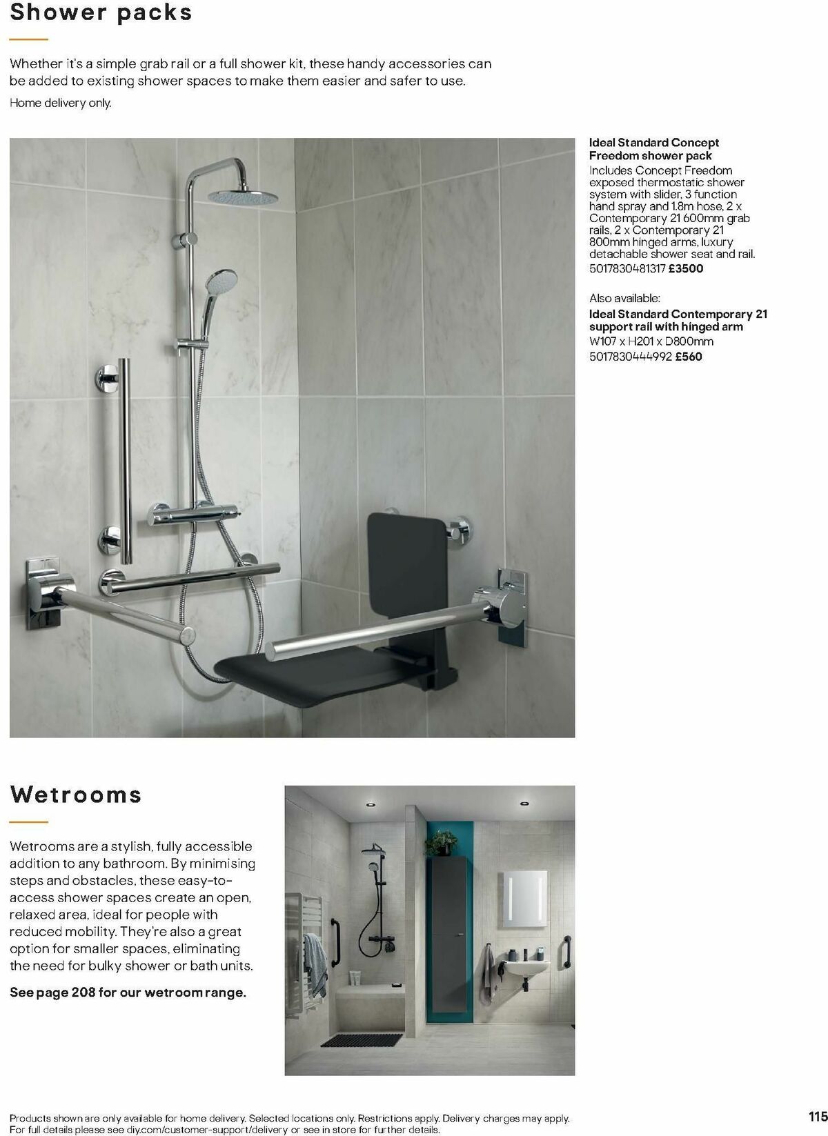 B&Q Bathrooms Offers from 15 January
