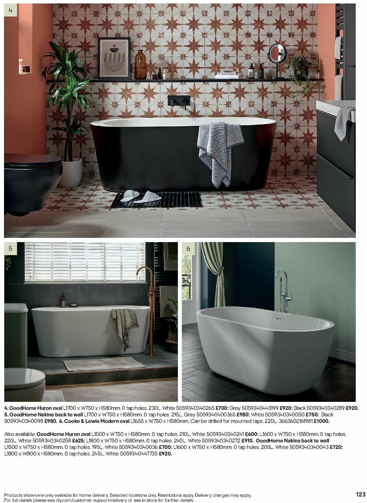 B&Q Bathrooms Offers from 15 January