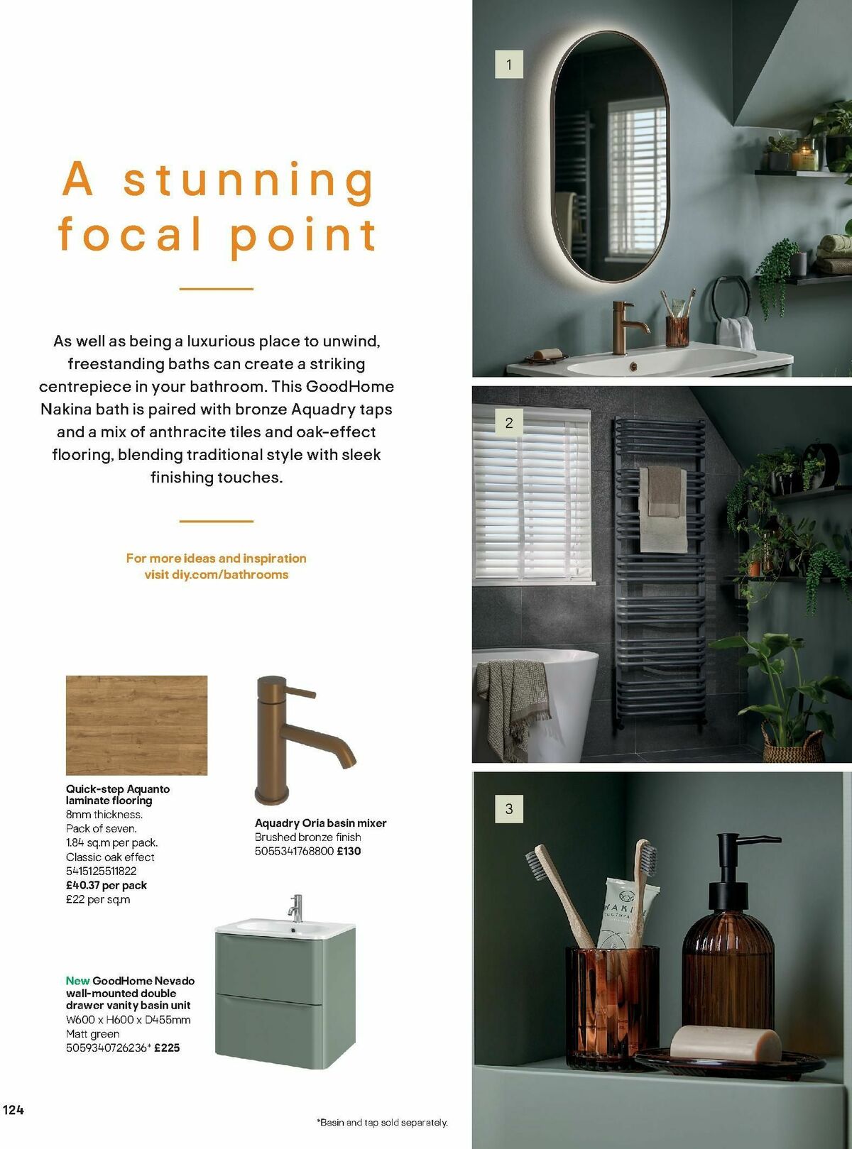B&Q Bathrooms Offers from 15 January