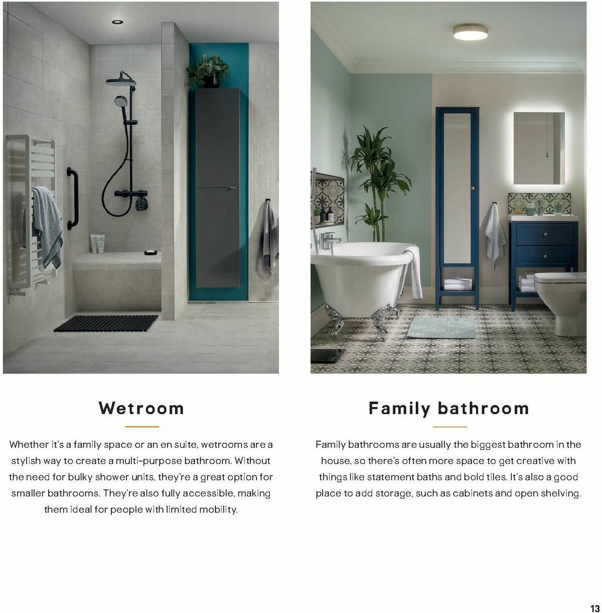 B&Q Bathrooms Offers from 15 January