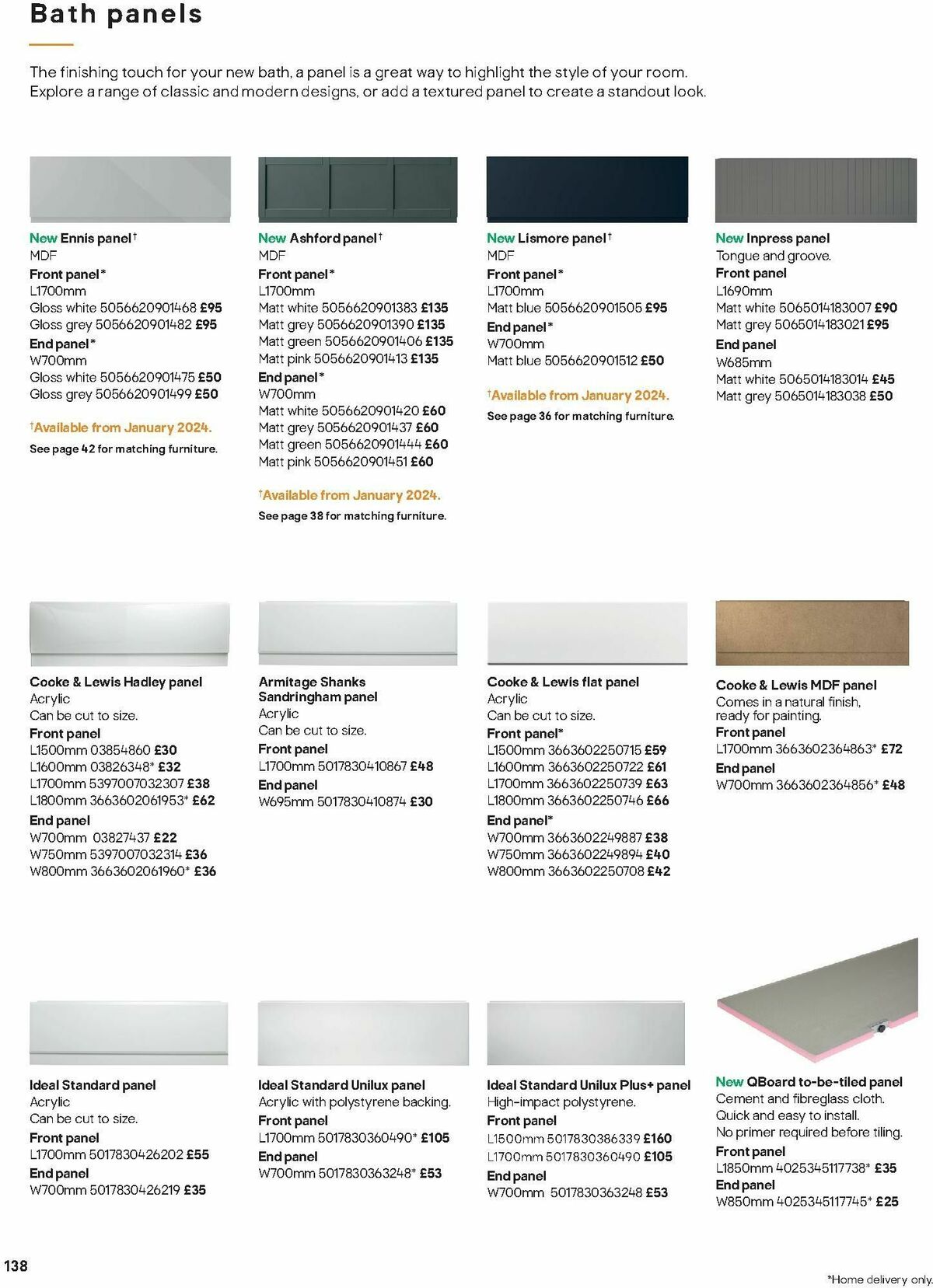 B&Q Bathrooms Offers from 15 January