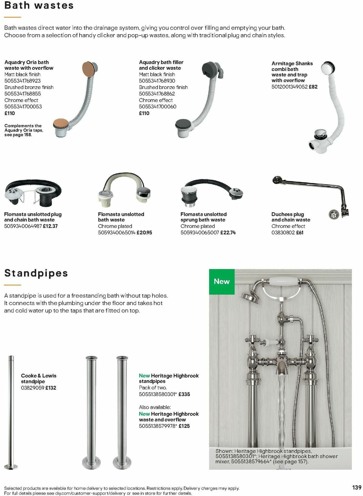 B&Q Bathrooms Offers from 15 January