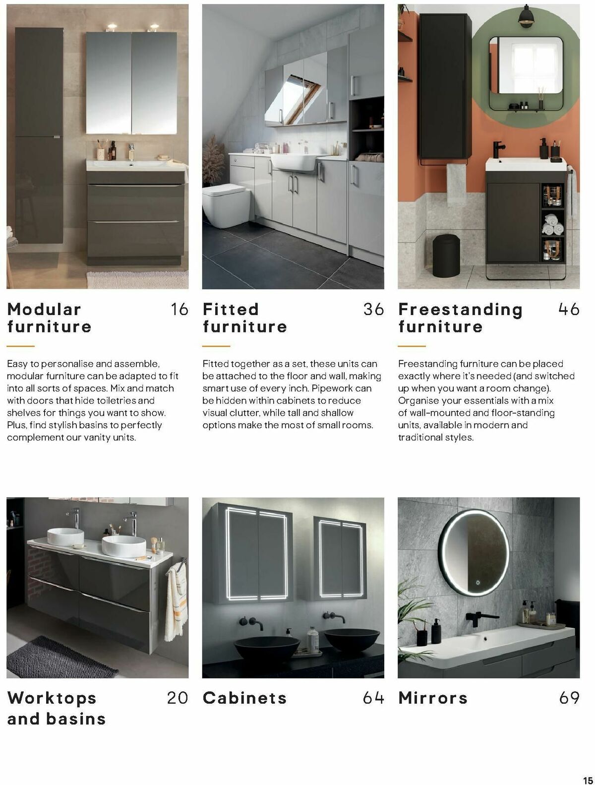 B&Q Bathrooms Offers from 15 January