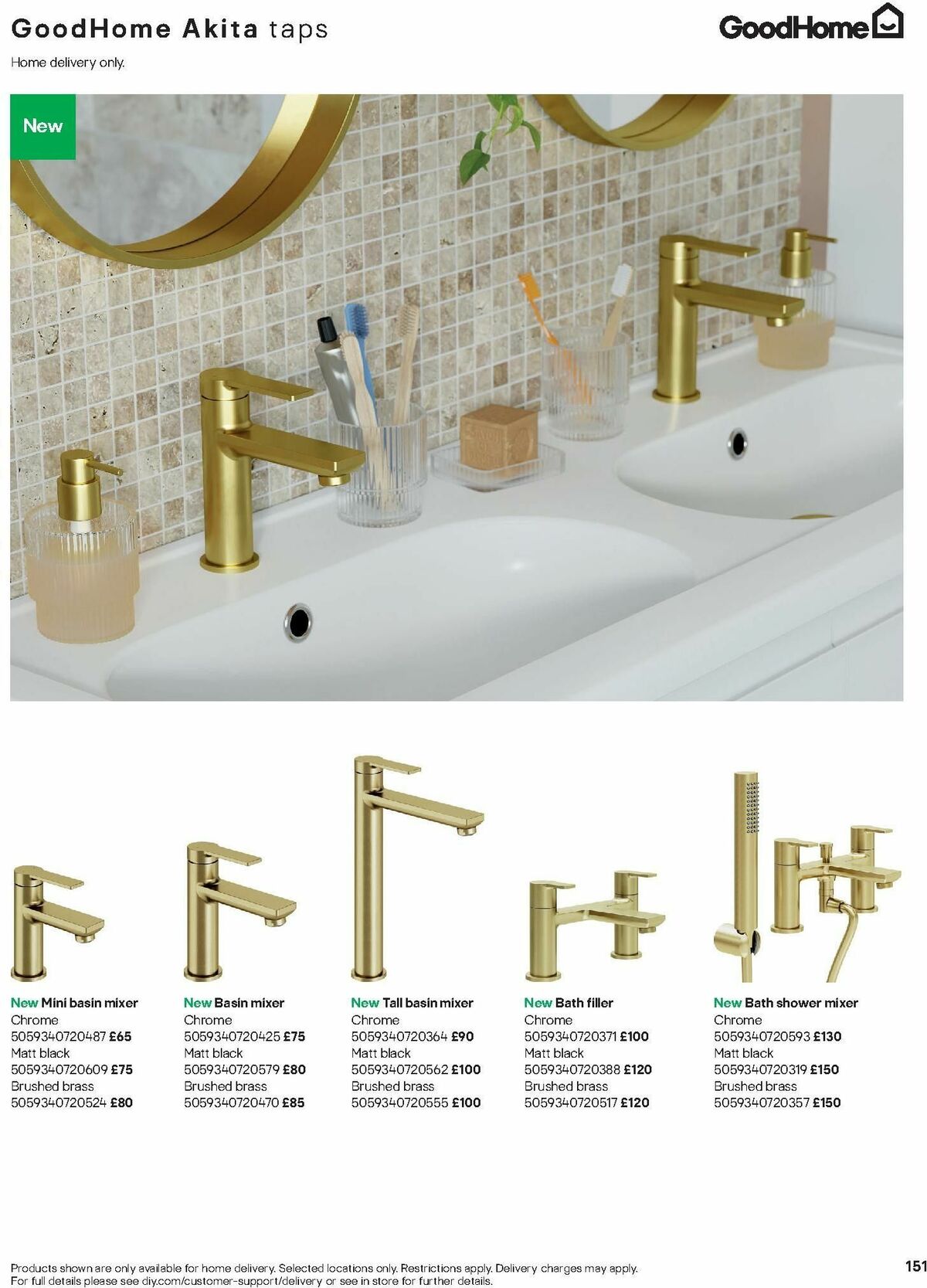 B&Q Bathrooms Offers from 15 January