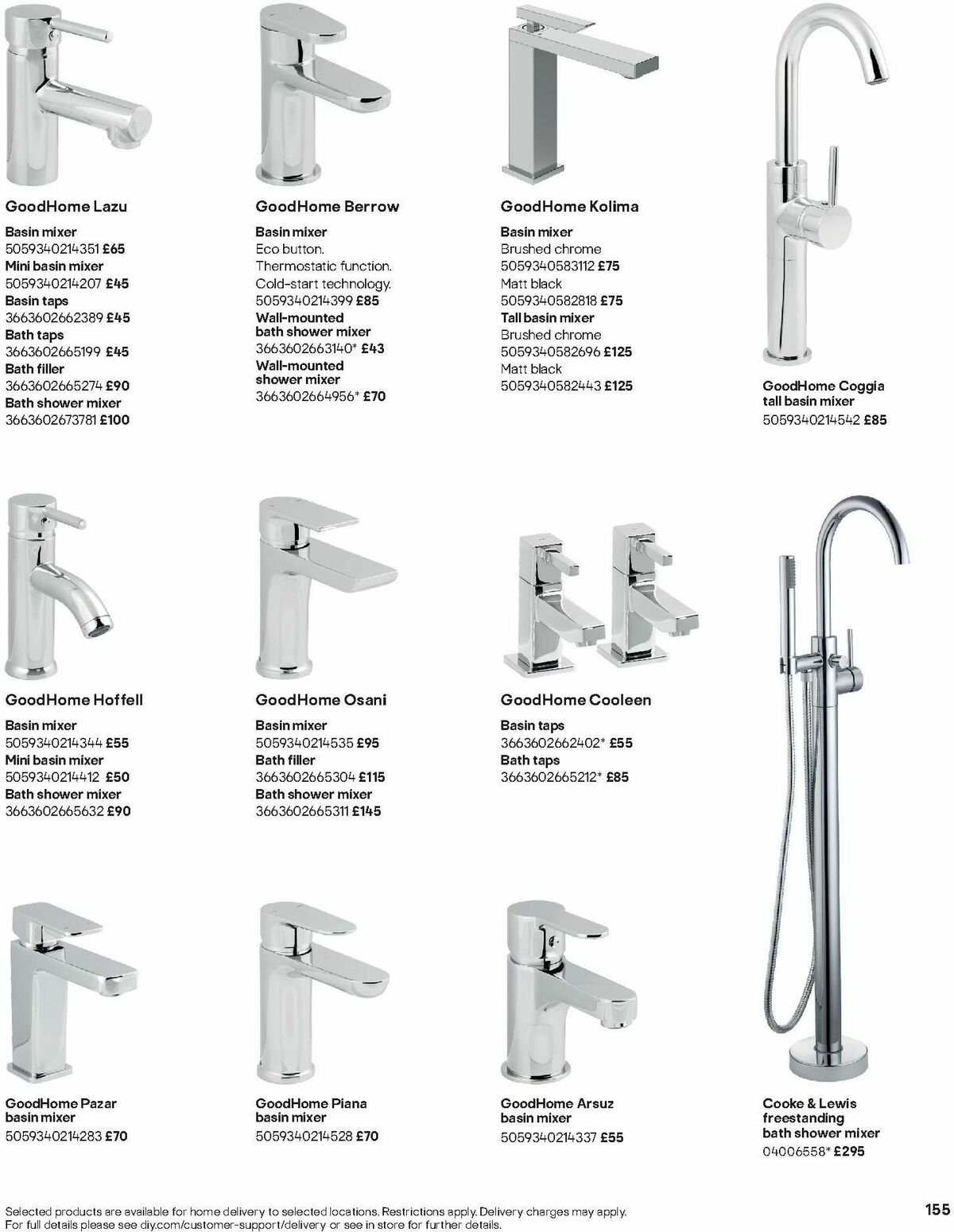 B&Q Bathrooms Offers from 15 January