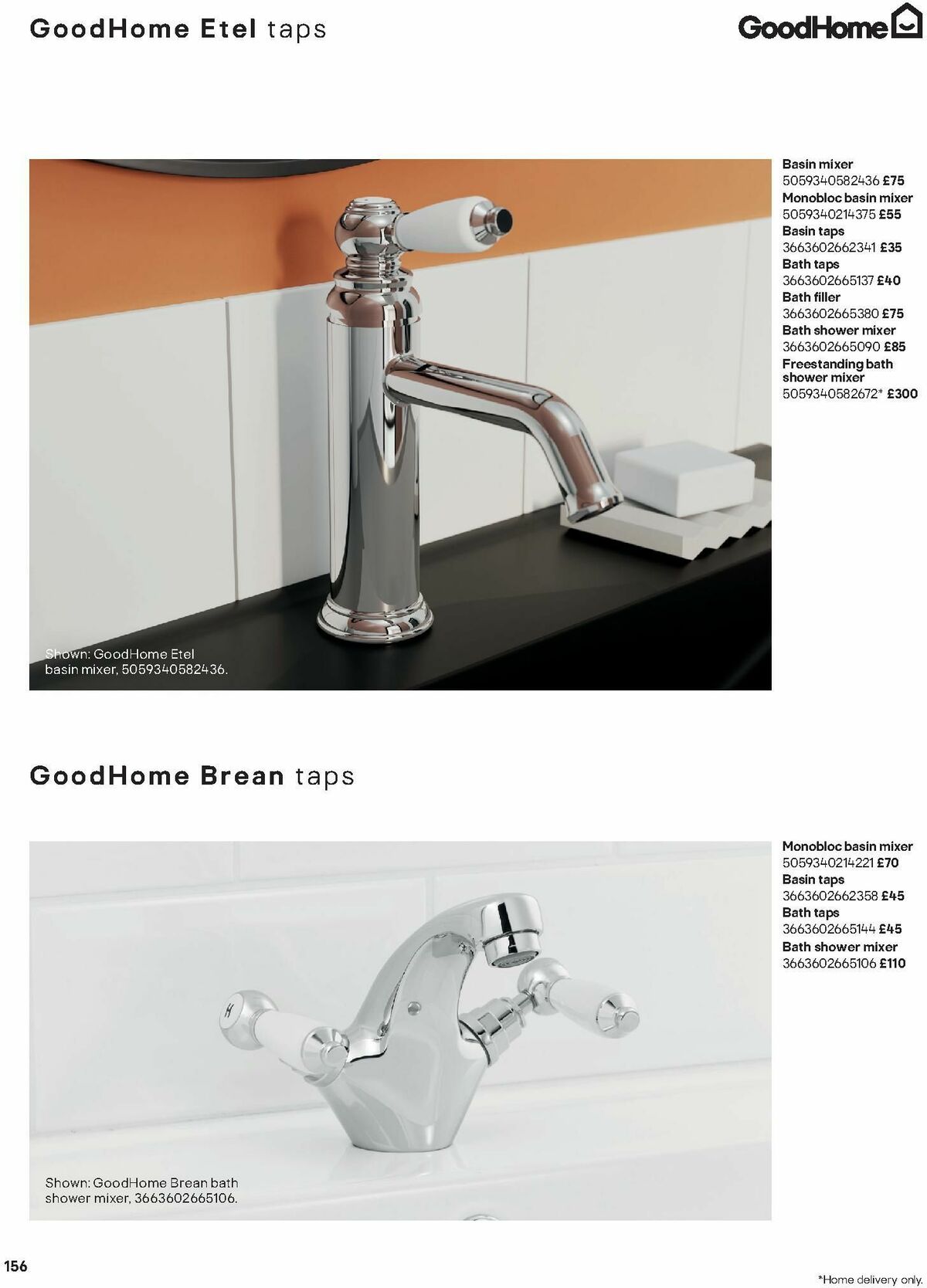 B&Q Bathrooms Offers from 15 January