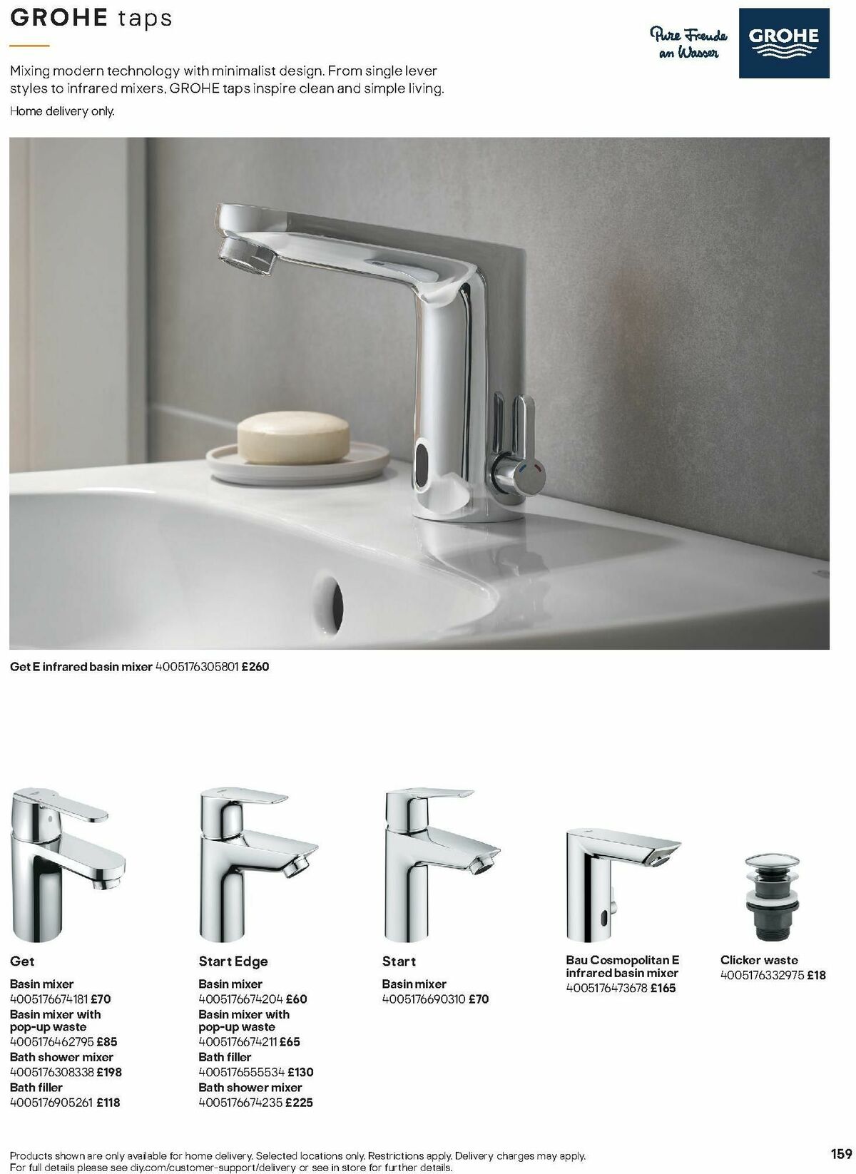 B&Q Bathrooms Offers from 15 January