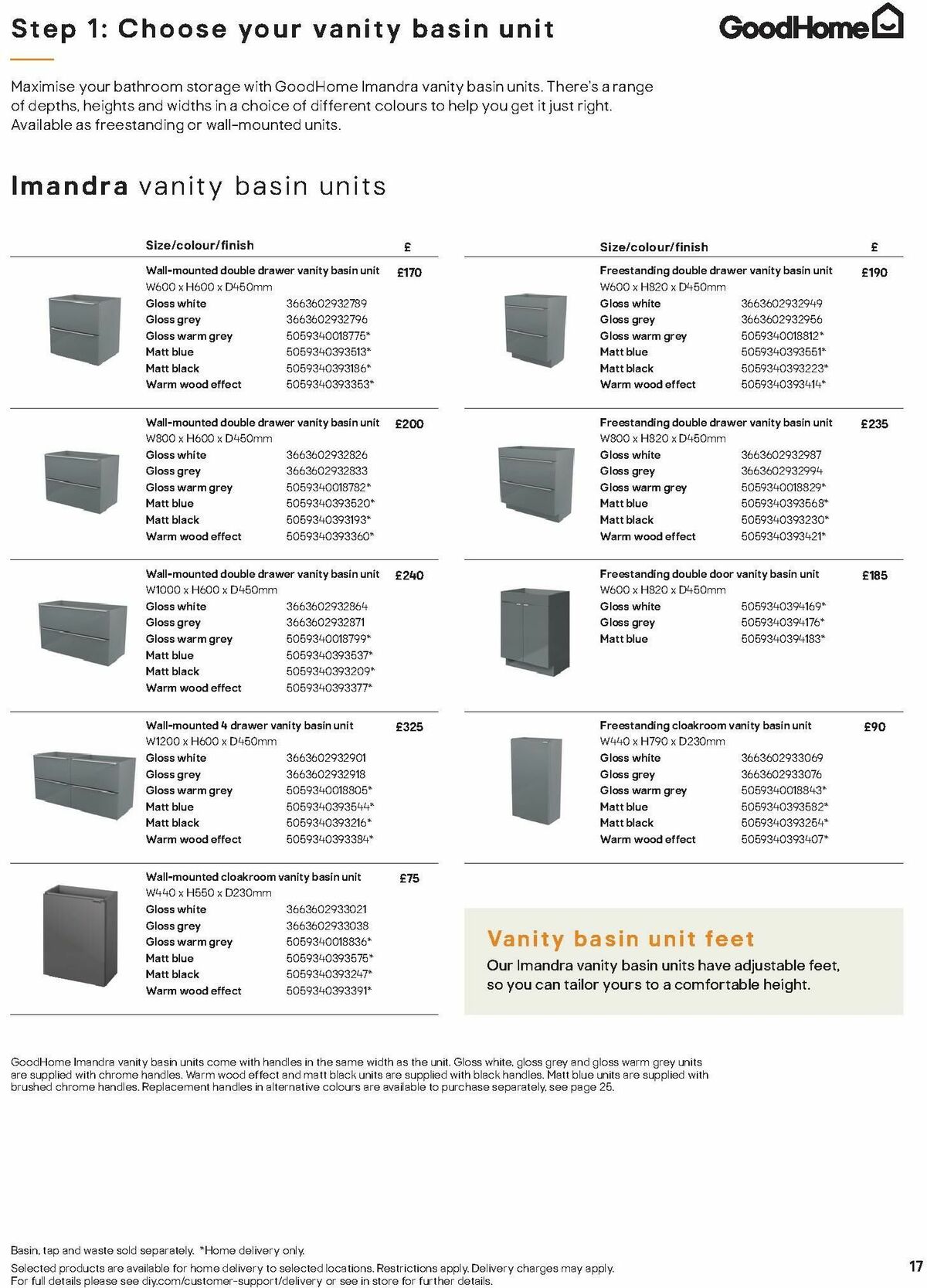 B&Q Bathrooms Offers from 15 January