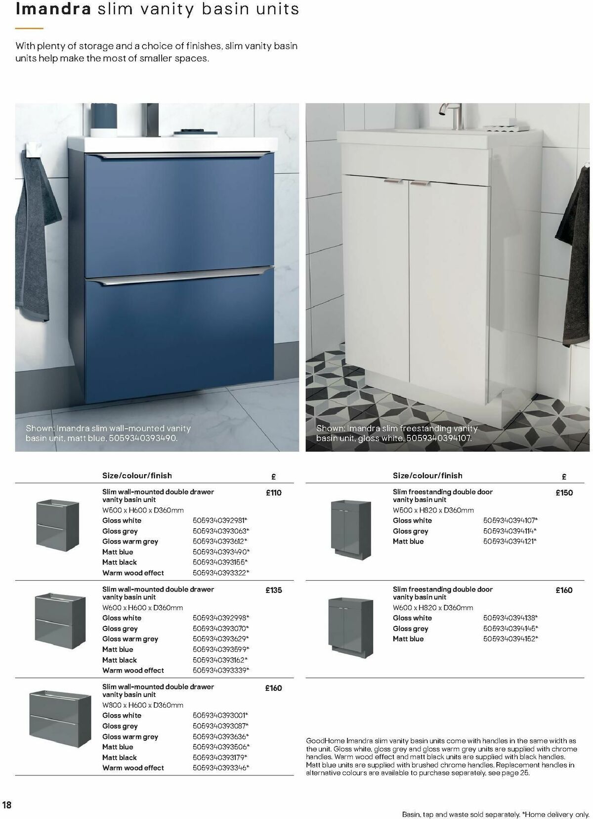 B&Q Bathrooms Offers from 15 January