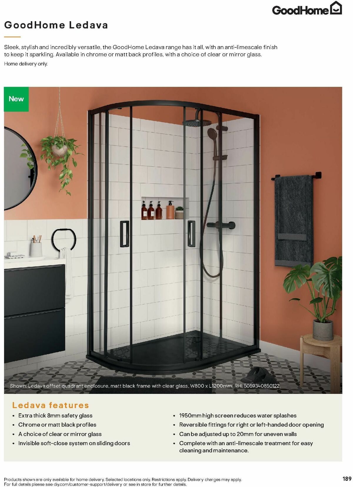 B&Q Bathrooms Offers from 15 January