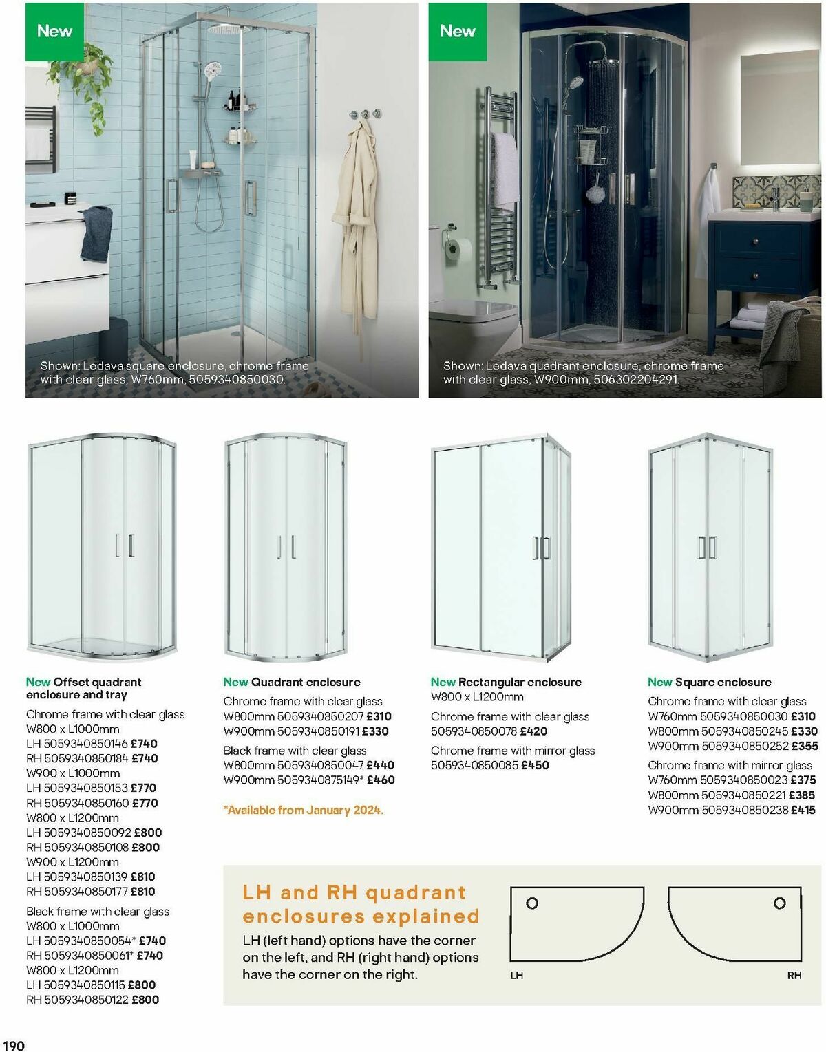 B&Q Bathrooms Offers from 15 January