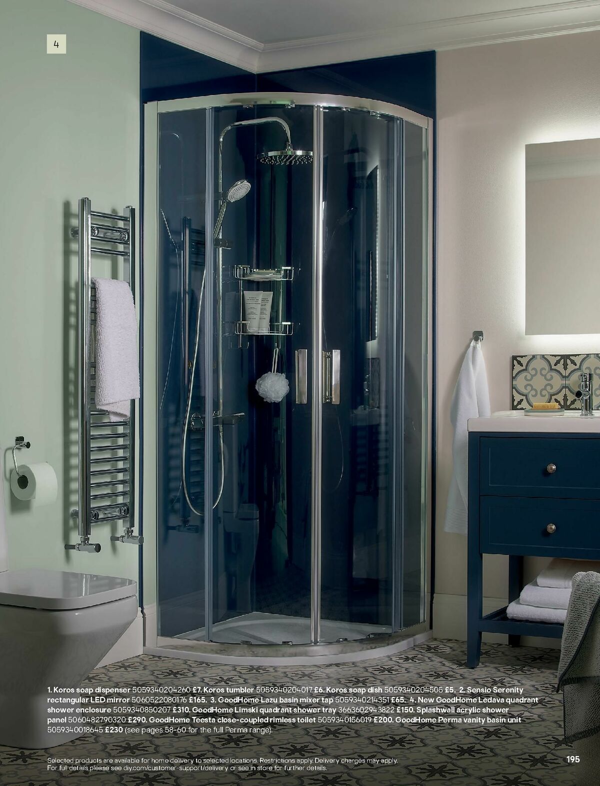 B&Q Bathrooms Offers from 15 January