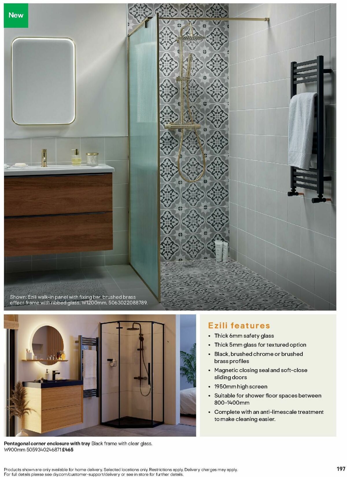 B&Q Bathrooms Offers from 15 January