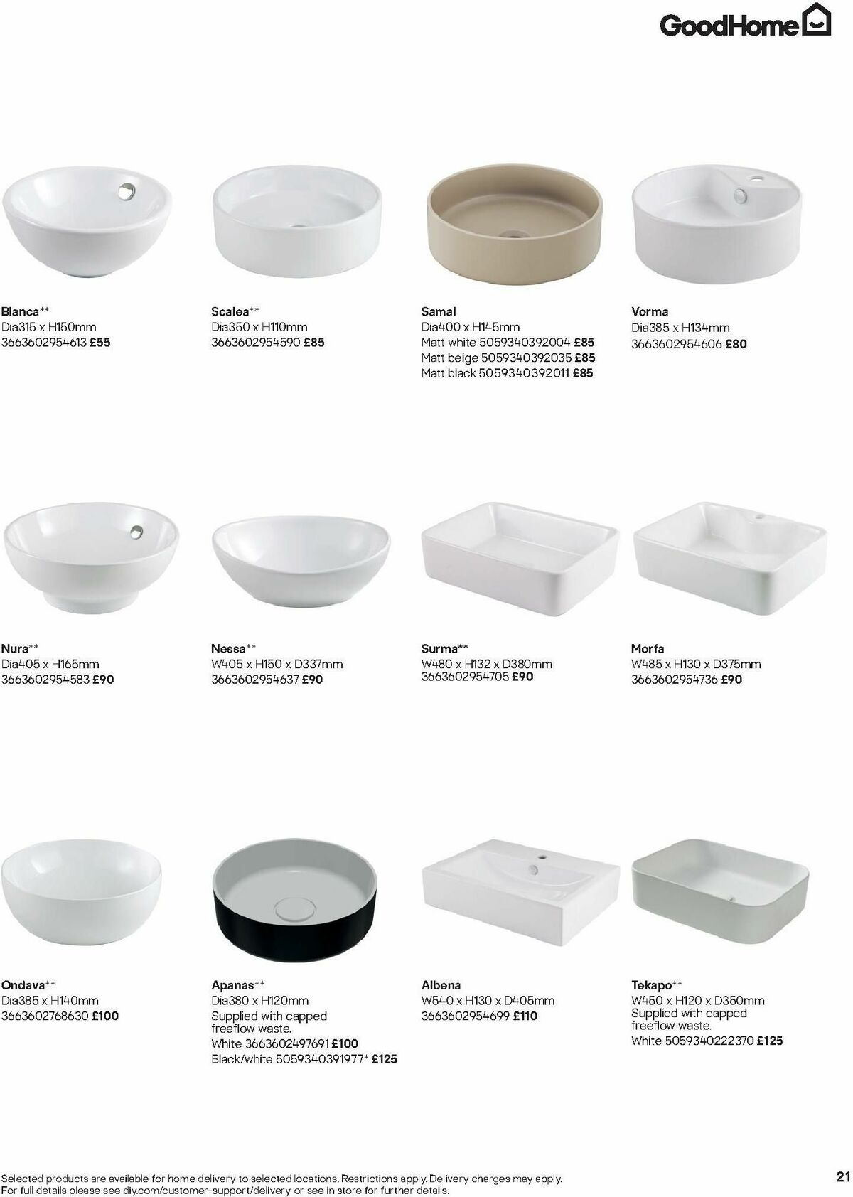 B&Q Bathrooms Offers from 15 January