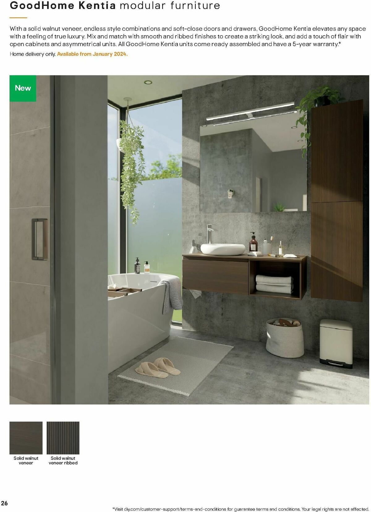 B&Q Bathrooms Offers from 15 January