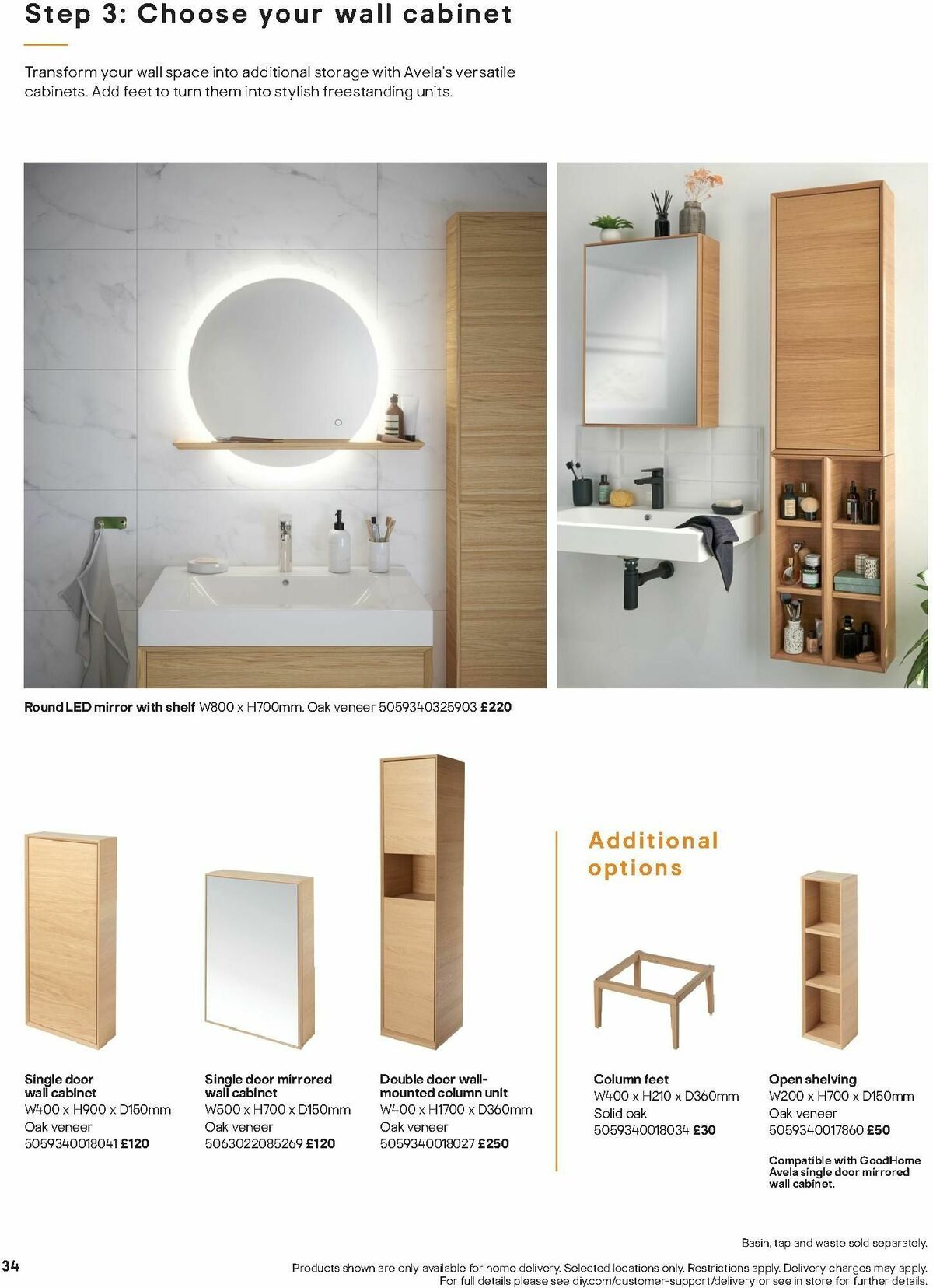B&Q Bathrooms Offers from 15 January