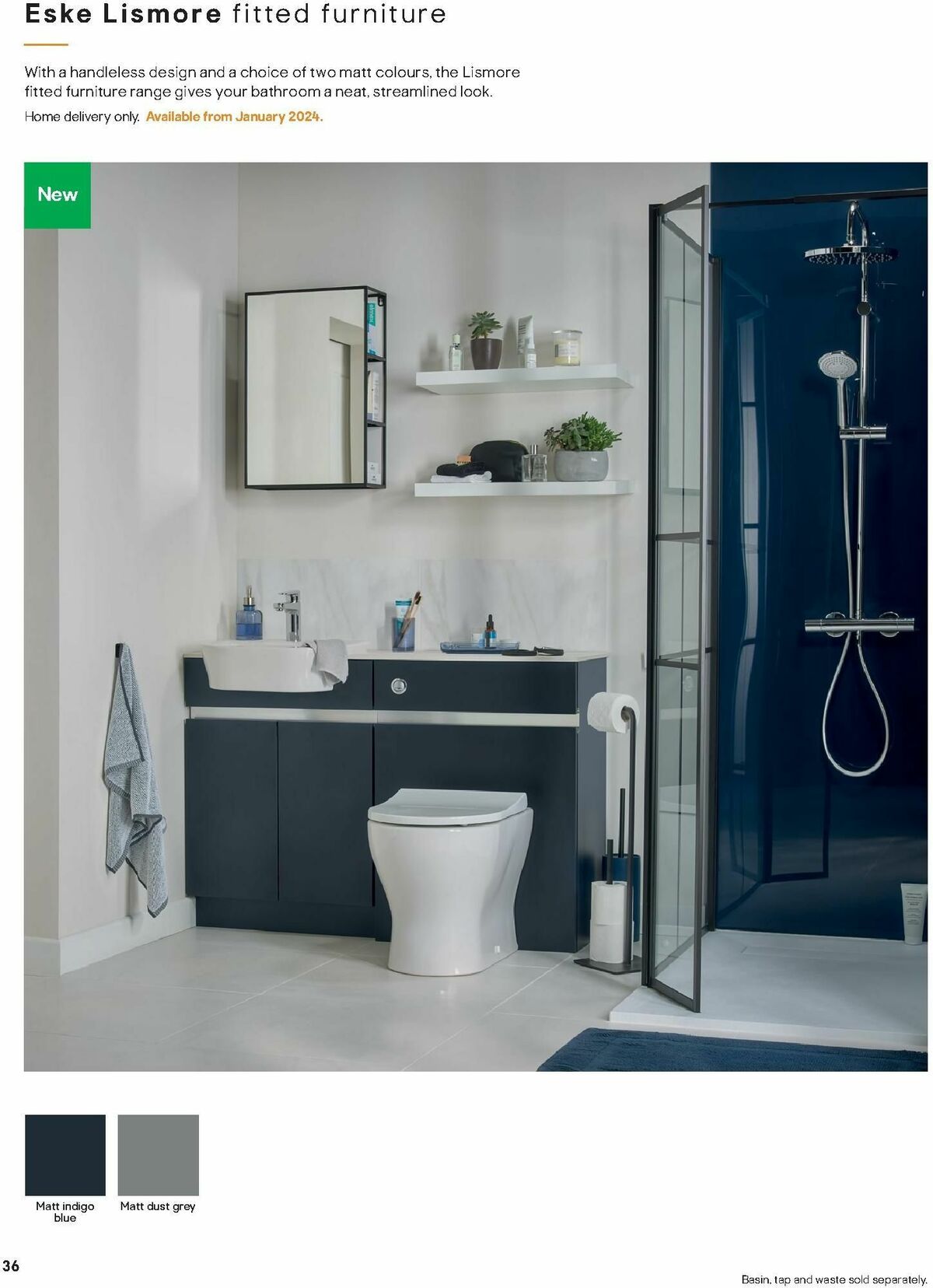 B&Q Bathrooms Offers from 15 January