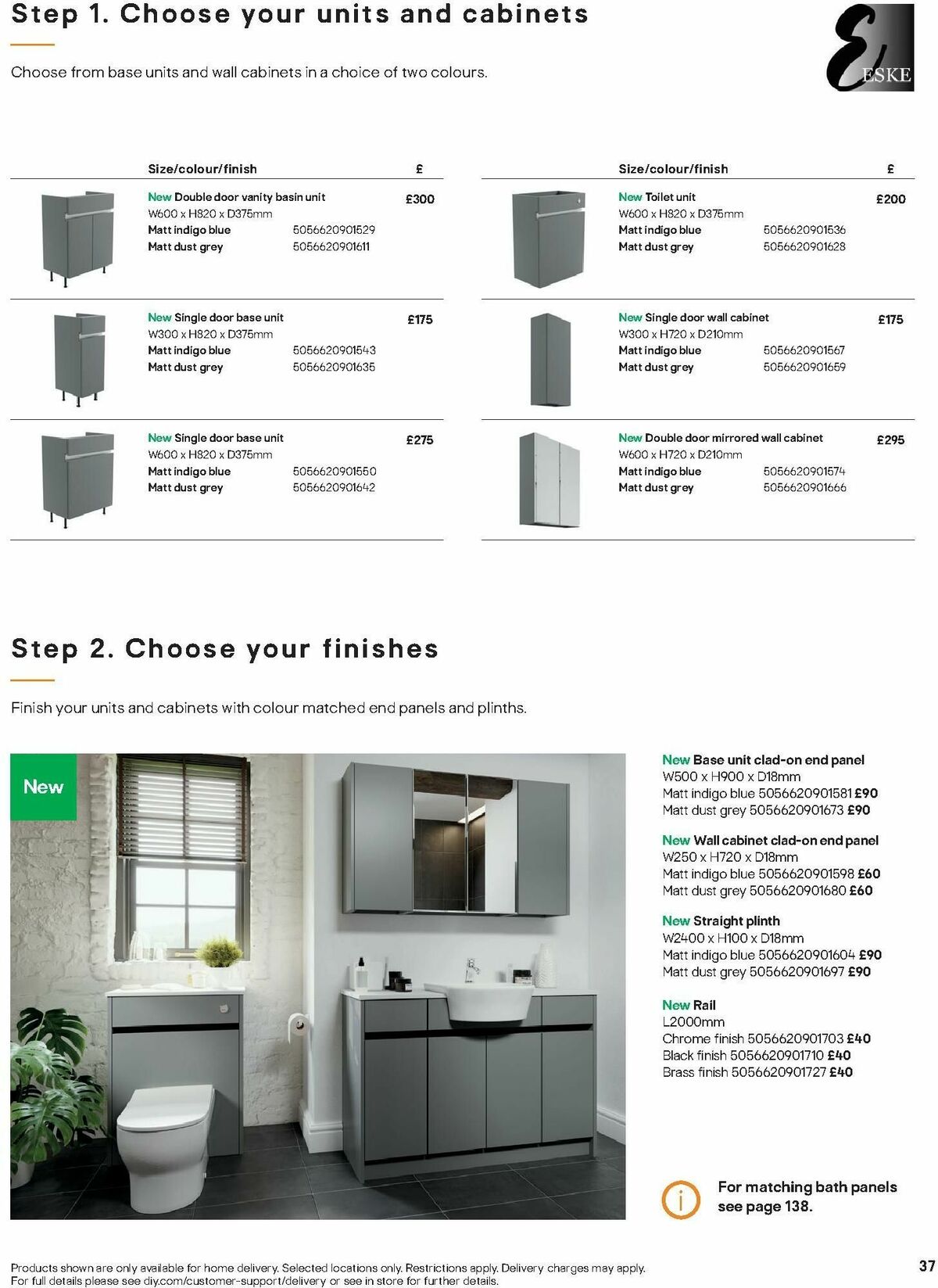 B&Q Bathrooms Offers from 15 January