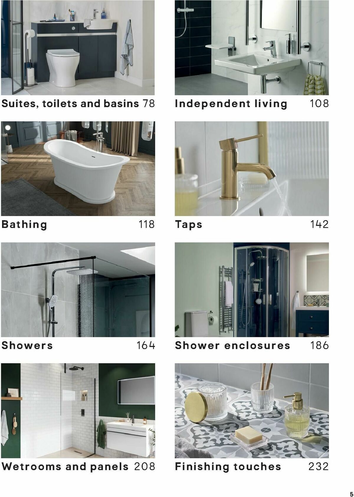 B&Q Bathrooms Offers from 15 January