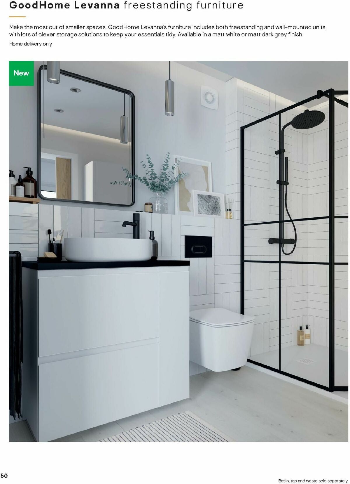B&Q Bathrooms Offers from 15 January