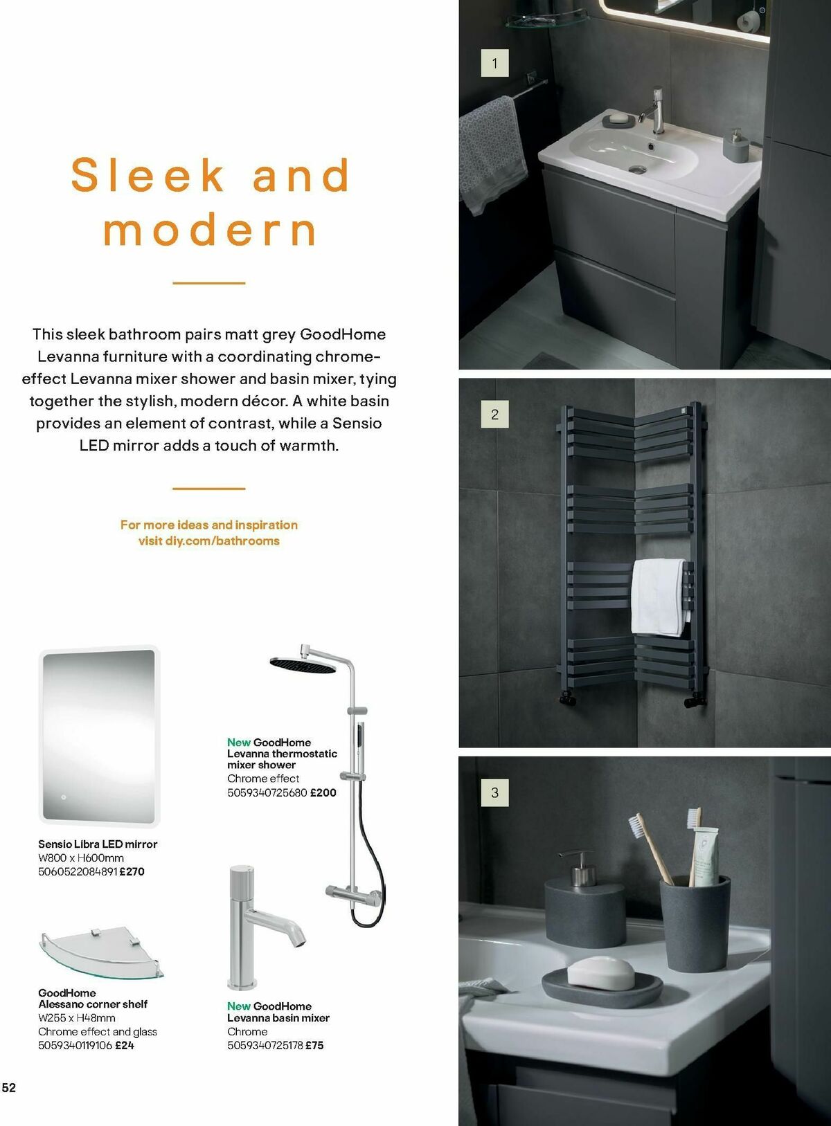 B&Q Bathrooms Offers from 15 January