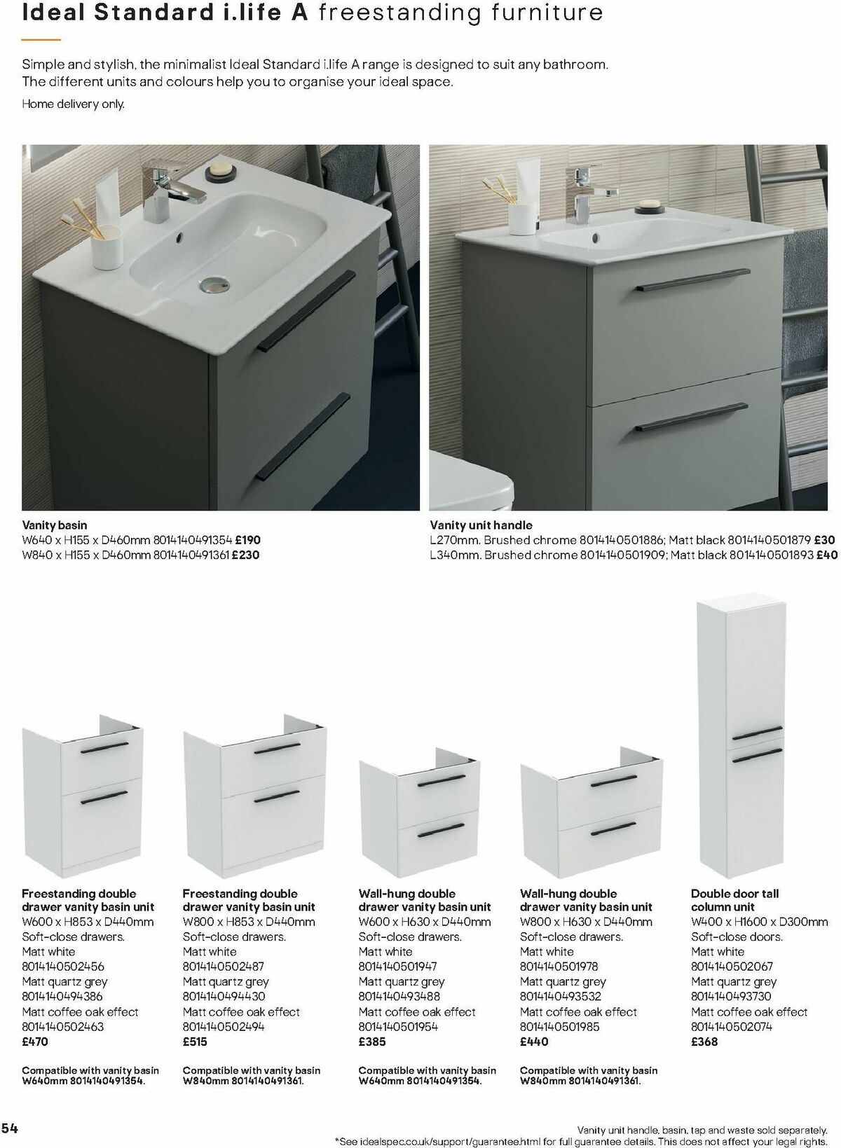 B&Q Bathrooms Offers from 15 January