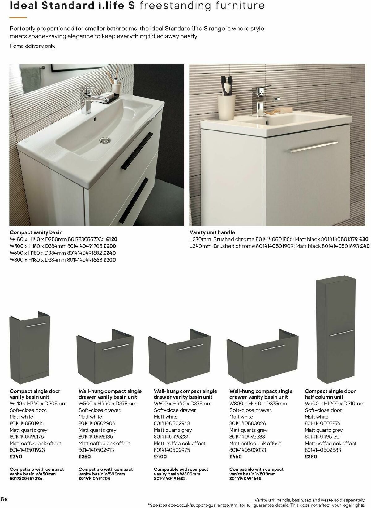 B&Q Bathrooms Offers from 15 January