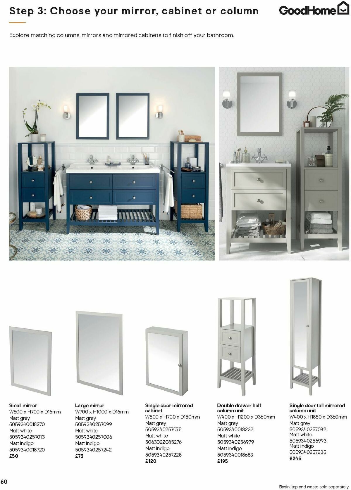 B&Q Bathrooms Offers from 15 January