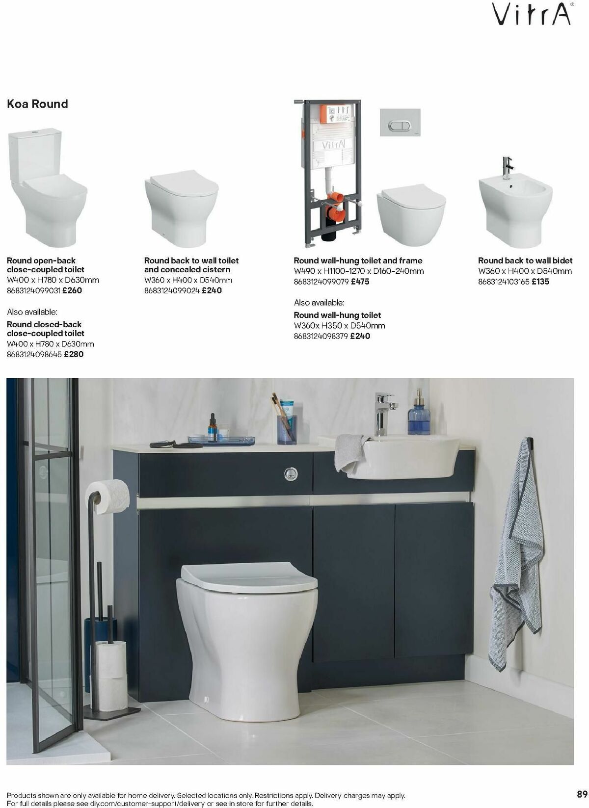 B&Q Bathrooms Offers from 15 January